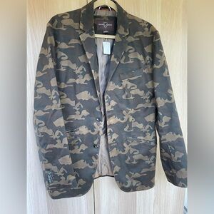 Black Brown 1826 Earthy Patterned Jacket